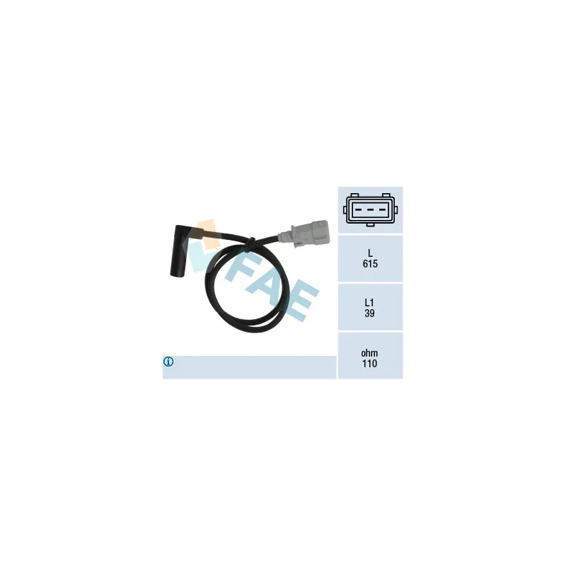 Capteur, impulsion d'allumage FAE 79153
