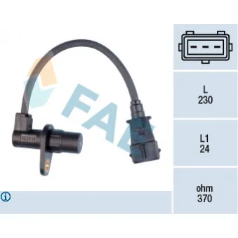 Générateur d'impulsions, volant moteur FAE 79154