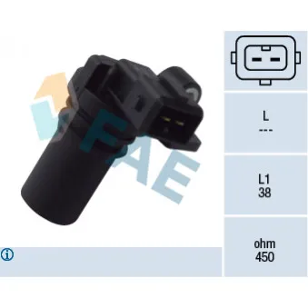 Palpeur de régime, gestion moteur FAE 79162