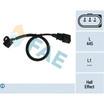 Palpeur de régime, gestion moteur FAE 79164