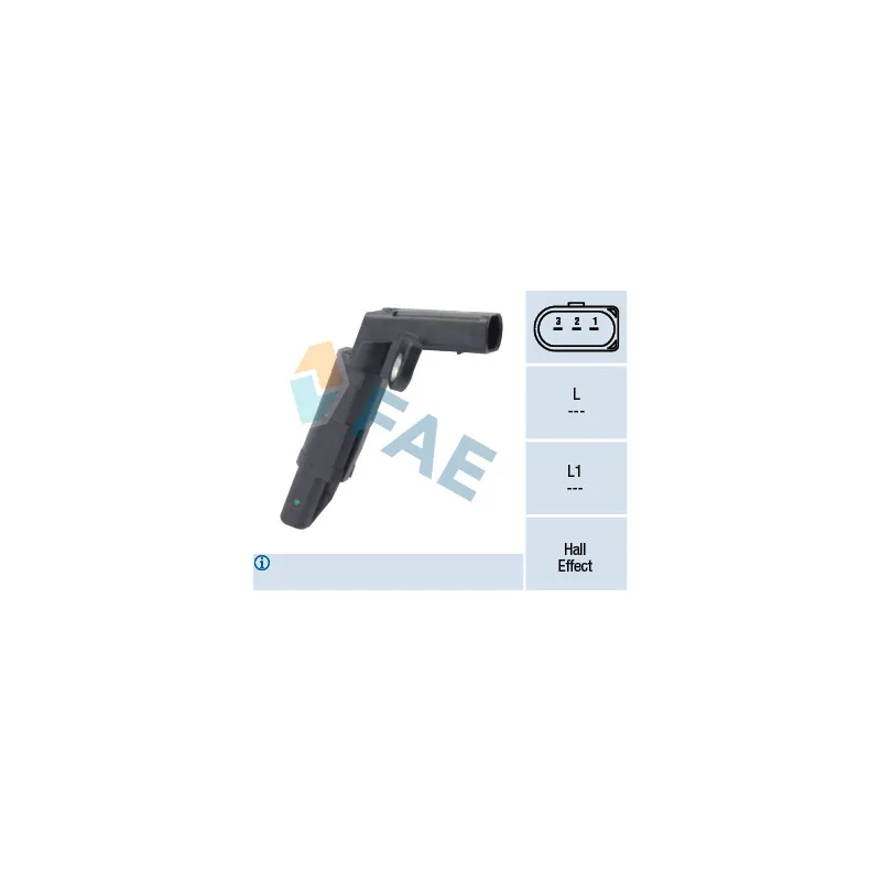 Capteur d'angle, vilebrequin FAE 79178