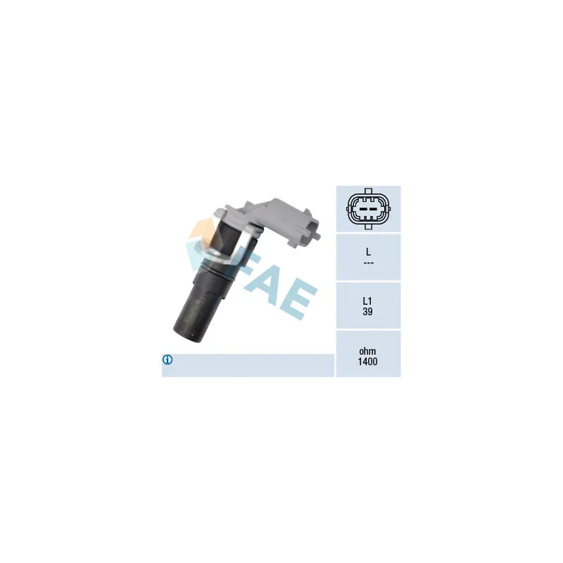 Capteur d'angle, vilebrequin FAE 79182