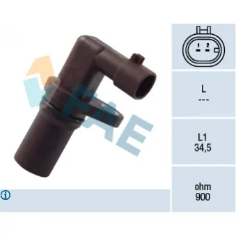 Capteur d'angle, vilebrequin FAE 79200