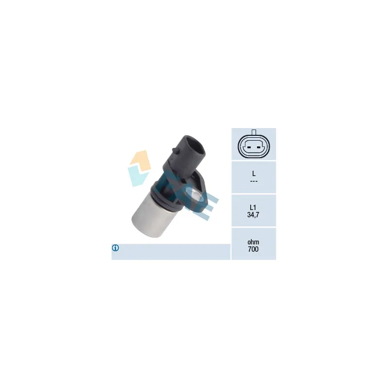 Capteur d'angle, vilebrequin FAE 79205