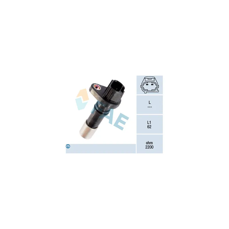 Capteur d'angle, vilebrequin FAE 79224