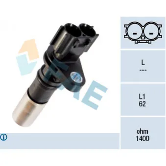 Capteur d'angle, vilebrequin FAE 79225