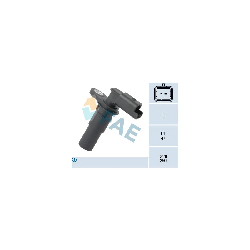 Capteur d'angle, vilebrequin FAE 79238