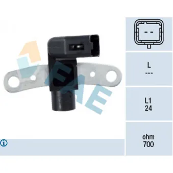 Capteur d'angle, vilebrequin FAE 79252