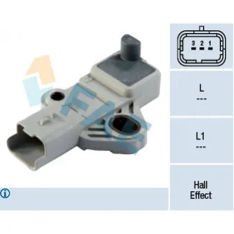 Capteur d'angle, vilebrequin FAE 79290