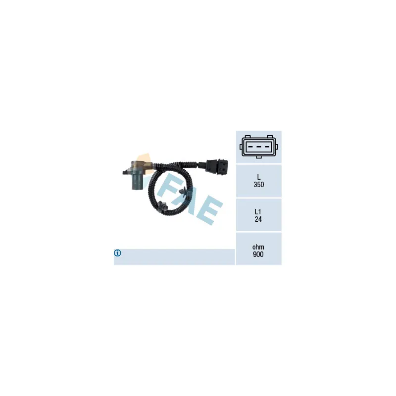 Capteur d'angle, vilebrequin FAE 79302