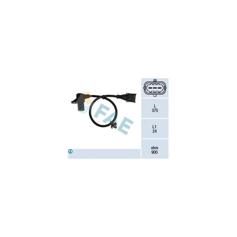 Capteur d'angle, vilebrequin FAE 79303