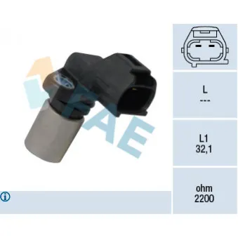 Capteur d'angle, vilebrequin FAE 79313
