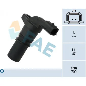 Capteur d'angle, vilebrequin FAE 79318