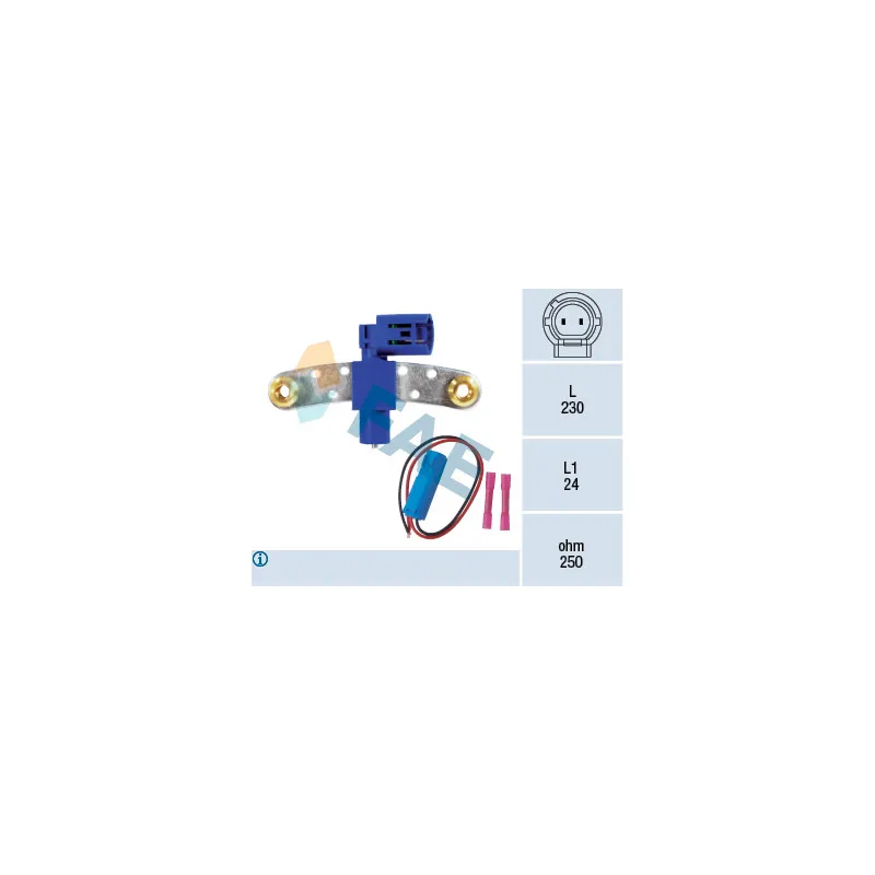 Capteur d'angle, vilebrequin FAE 79320