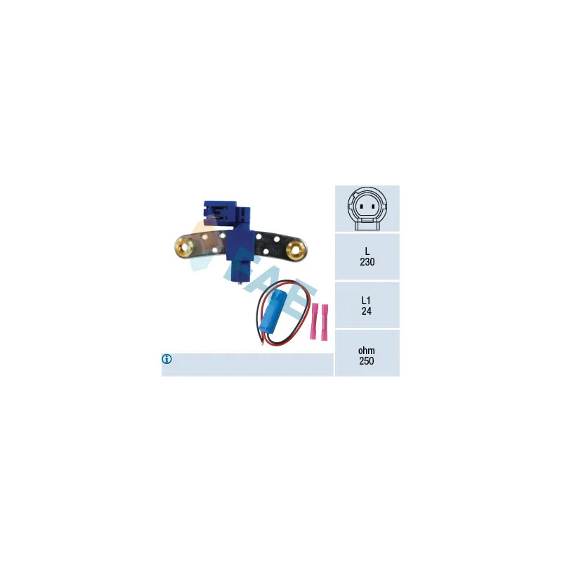 Capteur d'angle, vilebrequin FAE 79323