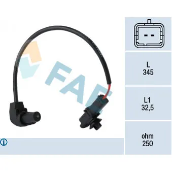 Générateur d'impulsions, volant moteur FAE 79329