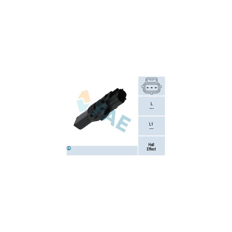 Capteur d'angle, vilebrequin FAE 79340