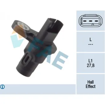 Capteur d'angle, vilebrequin FAE 79382