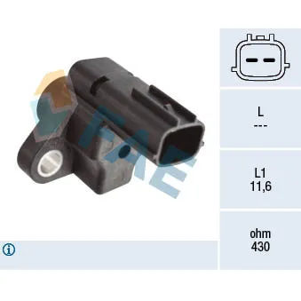 Capteur d'angle, vilebrequin FAE 79391