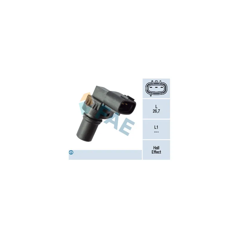 Capteur d'angle, vilebrequin FAE 79392