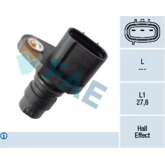 Capteur d'angle, vilebrequin FAE 79403