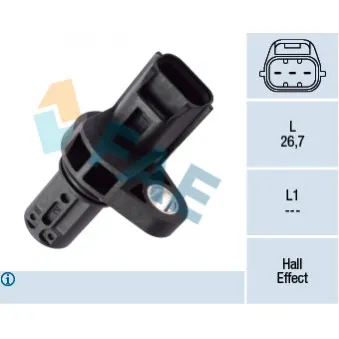 Capteur d'angle, vilebrequin FAE 79407