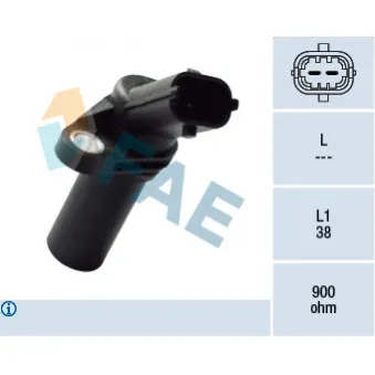 Capteur d'angle, vilebrequin FAE 79423