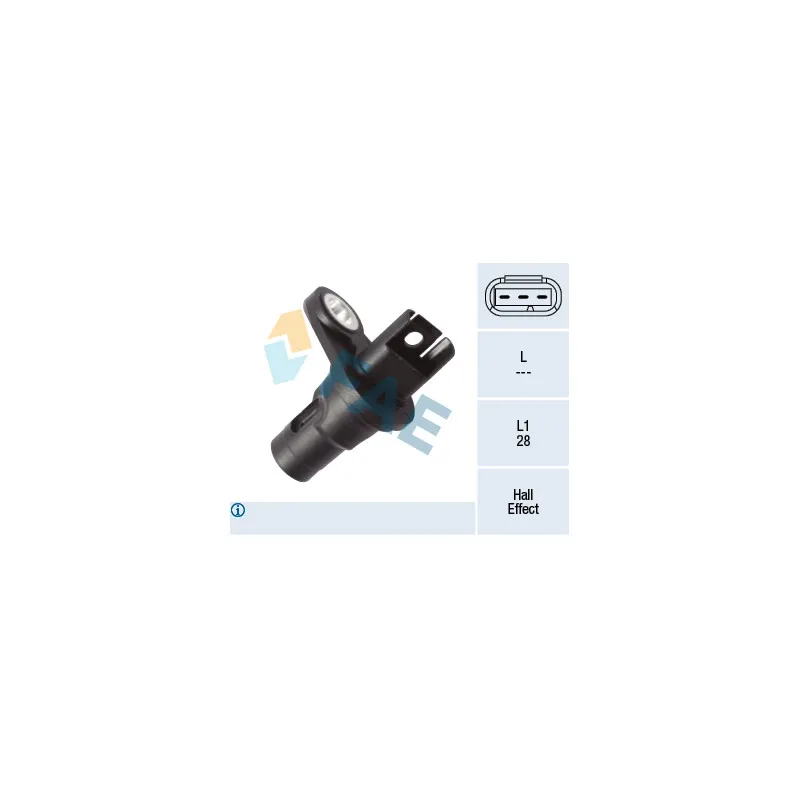 Capteur d'angle, vilebrequin FAE 79445