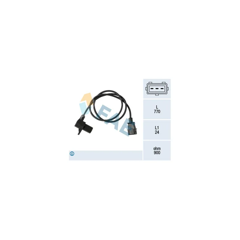 Capteur d'angle, vilebrequin FAE 79451
