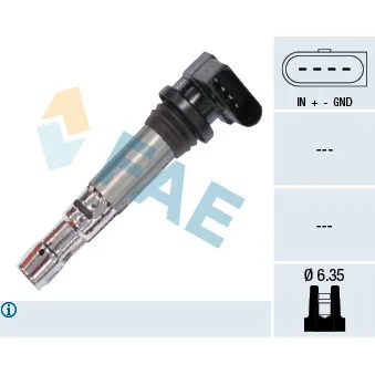 Bobine d'allumage FAE 80201