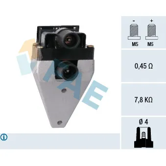 Bobine d'allumage FAE 80212