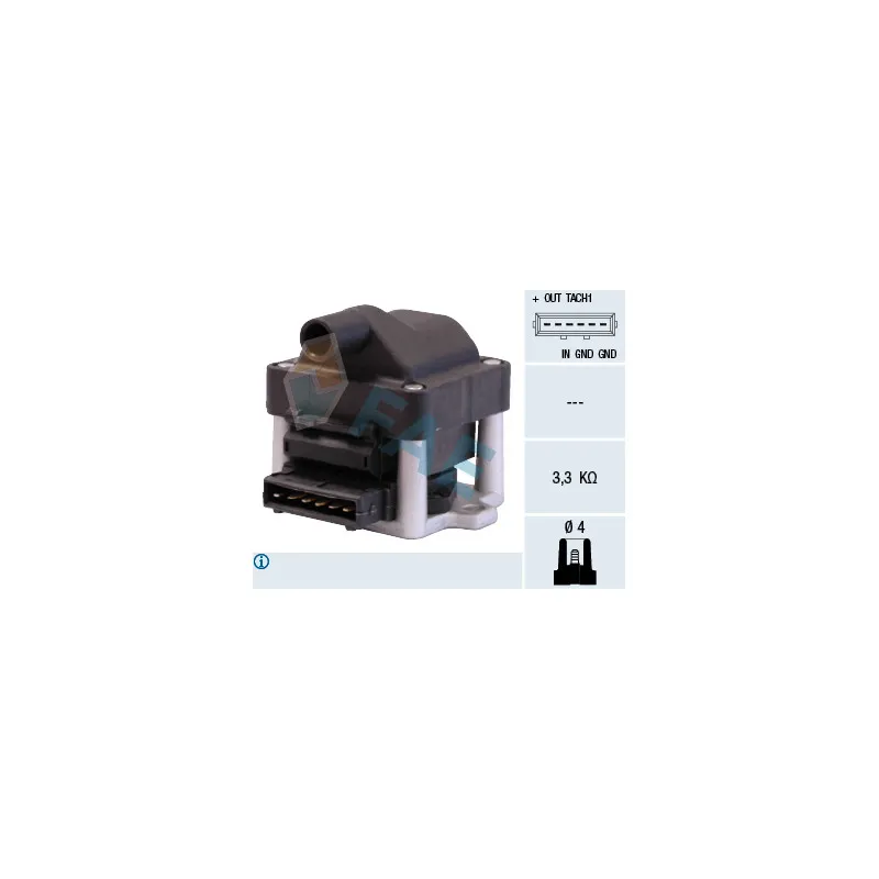 Bobine d'allumage FAE 80219
