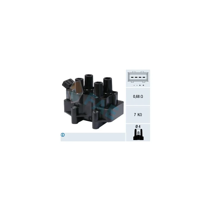 Bobine d'allumage FAE 80223