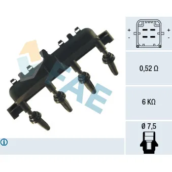 Bobine d'allumage FAE 80226