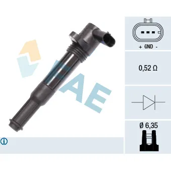Bobine d'allumage FAE 80233