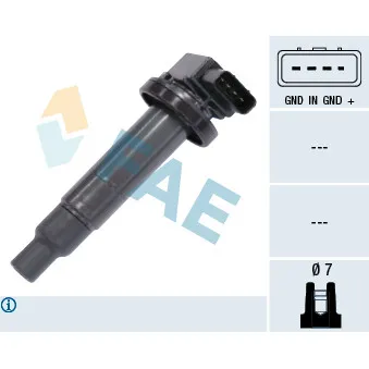 Bobine d'allumage FAE 80242