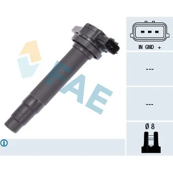Bobine d'allumage FAE 80244