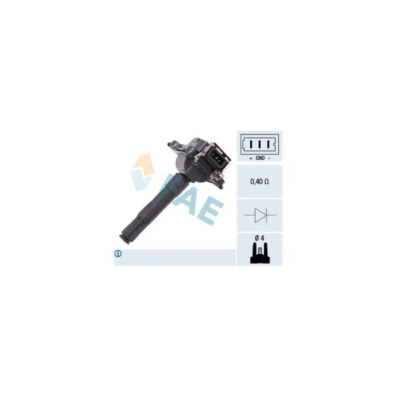Bobine d'allumage FAE 80252