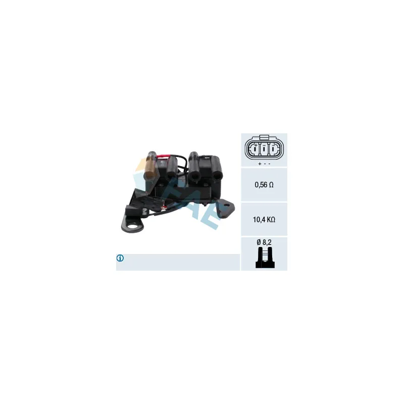 Bobine d'allumage FAE 80253
