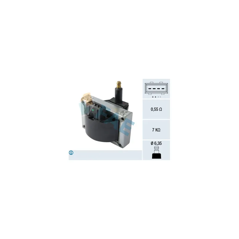 Bobine d'allumage FAE 80260