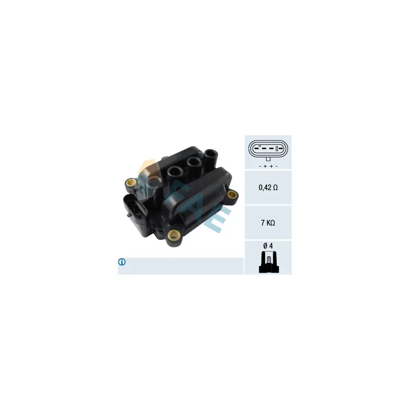 Bobine d'allumage FAE 80287