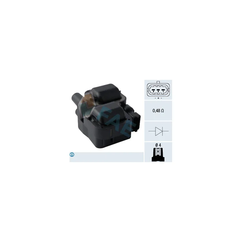 Bobine d'allumage FAE 80294