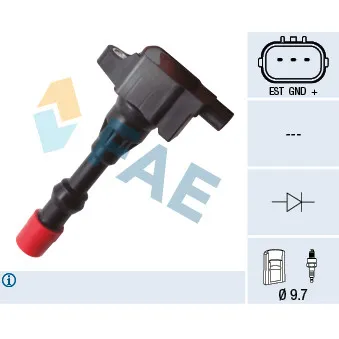 Bobine d'allumage FAE 80297