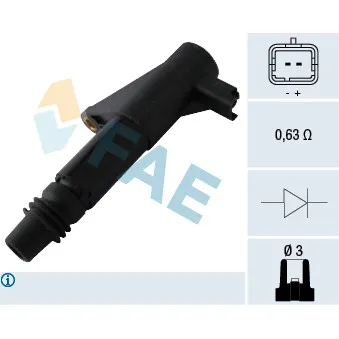 Bobine d'allumage FAE 80309