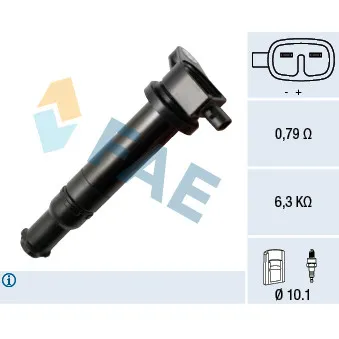 Bobine d'allumage FAE 80334