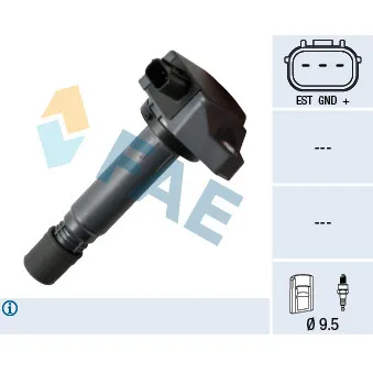 Bobine d'allumage FAE 80347