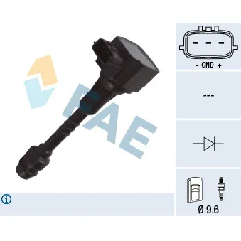 Bobine d'allumage FAE 80370