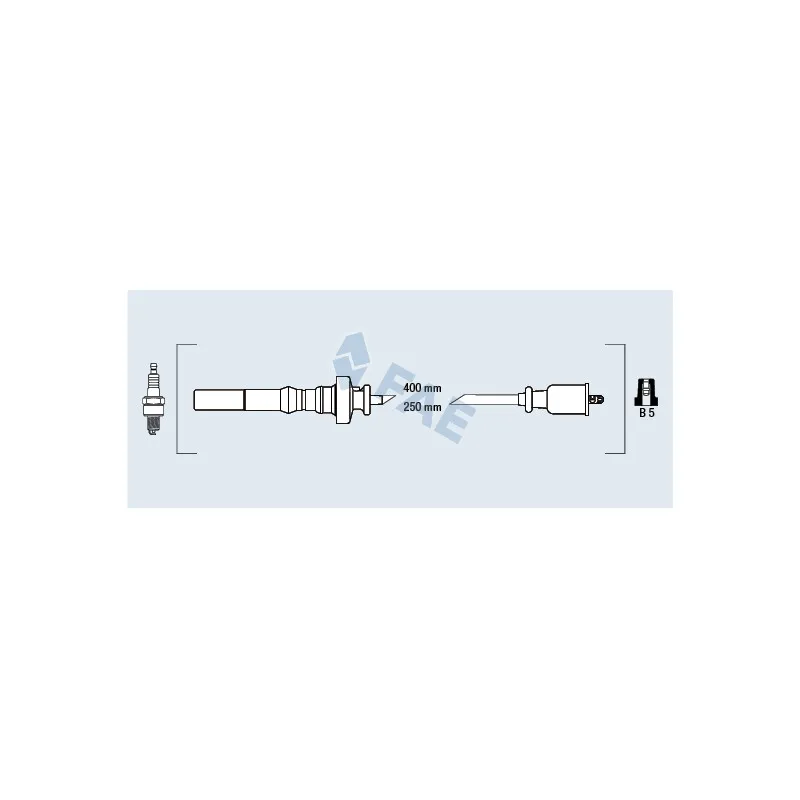 Kit de câbles d'allumage FAE 85383