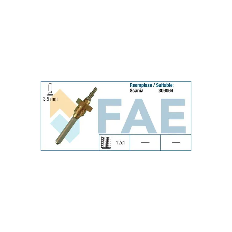 Capteur, niveau d'eau de refroidissement FAE 98010