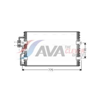 Condenseur, climatisation AVA QUALITY COOLING CN5093